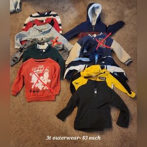 3T Boys Outterwear